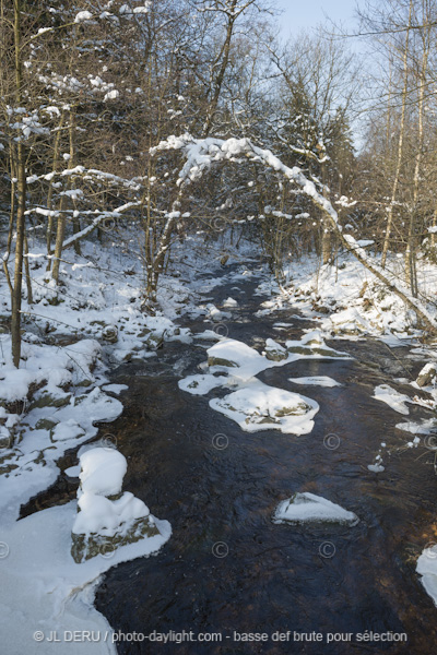 la Hoàgne en hiver